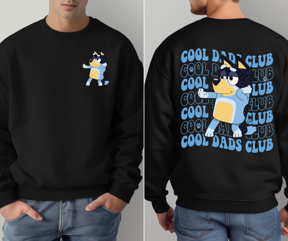 Bluey cool dads club